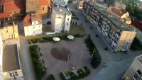 Szprotawa plac przed Ratuszem