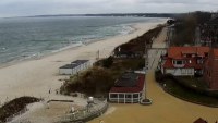 Ustka-plaża i port